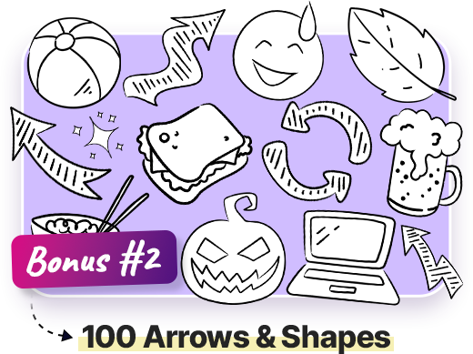 Bonus 2: 100 Arrows and Shapes